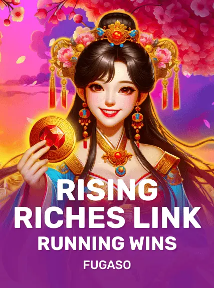 Rising Riches Link: Running Wins game tile